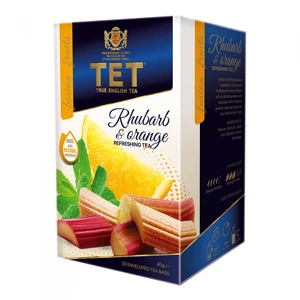 Tee True English Tea „RHUBARB &amp; ORANGE“, 20 Stk.