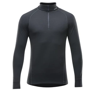 Funkční triko dlouhý rukáv Duo Active Merino 210 Zip Neck Devold® (Barva: Černá, Velikost: S)