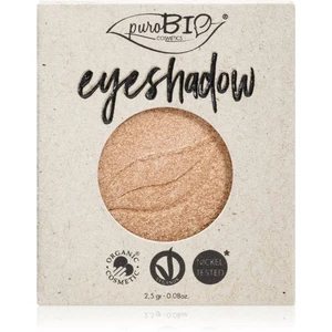 puroBIO Cosmetics Compact Eyeshadows oční stíny náhradní náplň odstín 01 Sparkling Wine 2,5 g