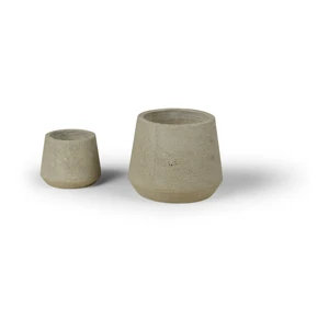 Súprava dvoch kvetináčov Bonami Selection Concrete