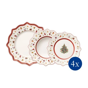 Súprava 12 porcelánových vianočných tanierov Toy's Delight Villeroy&Boch