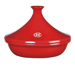 Červený tajine Emile Henry Flame, ⌀ 32 cm
