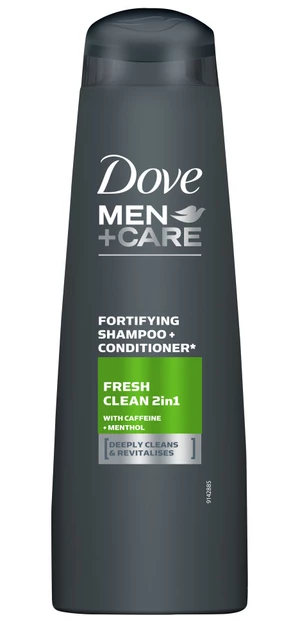 Šampón a kondicionér 2v1 pre osvieženie vlasov Dove Men+ Care Fresh Clean - 400 ml (9149690, 68484721) + darček zadarmo