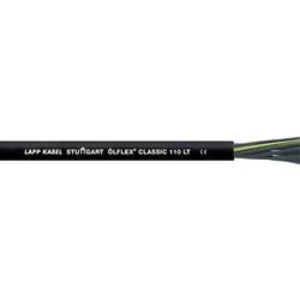 Řídicí kabel LAPP ÖLFLEX® CLASSIC 110 LT 1120751/100, 3 x 1.50 mm², vnější Ø 6.70 mm, černá, 100 m