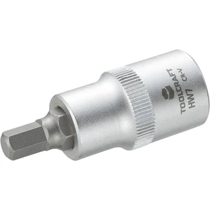 Násada nástrčného kľúča s šesťhranným bitom, TOOLCRAFT 816157, 12,5 mm (1/2 ")