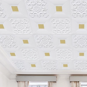 10PCS 3D Stereo WallSelf-Adhesive Ceiling Decorative Bricks
