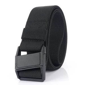 AWMN Nylon 125x3.8cm Tactical Belt Magnetic Buckle Heavy-Duty Quick-Release Belt