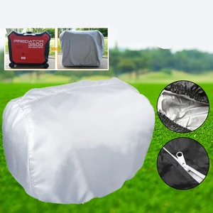 Silver Generator Cover Engine Dust Cover Outdoor Generator Engine Cover