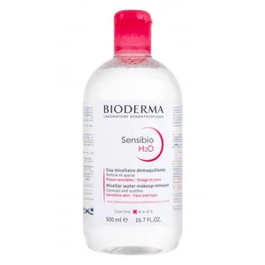 BIODERMA Sensibio H2O 500 ml micelární voda pro ženy na všechny typy pleti; na citlivou a podrážděnou pleť