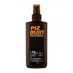 PIZ BUIN Moisturising Ultra Light Sun Spray SPF15 200 ml opalovací přípravek na tělo unisex na všechny typy pleti