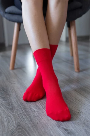 Barefoot ponožky - Rudé 35-38