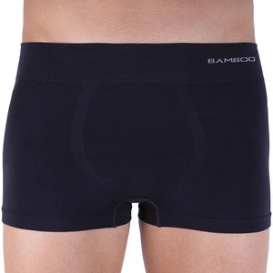 Men's boxers Gino seamless bamboo black