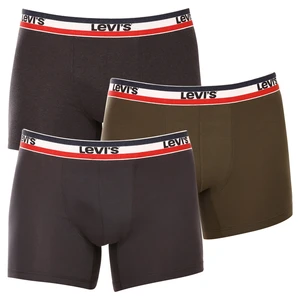 3PACK Men's Boxers Levis Multicolor