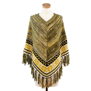 Art Of Polo Woman's Ponchos Sz13359-1