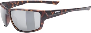 UVEX Sportstyle 230 Havanna Mat/Litemirror Silver Cyklistické okuliare
