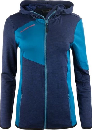 Women's blue sports sweatshirt ALPINE PRO Johera