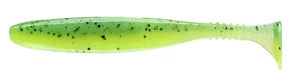 Daiwa gumová nástraha d-fin uv chartreuse tiger-10 cm