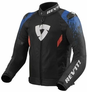 Rev'it! Jacket Quantum 2 Air Black/Blue XL Textiljacke