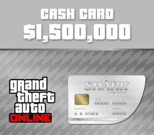 Grand Theft Auto Online - $1,500,000 Great White Shark Cash Card PC Activation Code EU