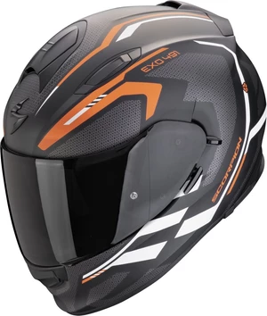 Scorpion EXO 491 KRIPTA Matt Black/Orange/White S Helm