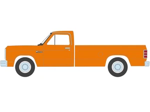 1982 Dodge Ram D-250  DOT Orange "Blue Collar Collection" Series 13 1/64 Diecast Model Car by Greenlight