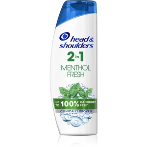 Head & Shoulders Menthol Fresh 2in1 šampon a kondicionér 2 v 1 proti lupům 540 ml