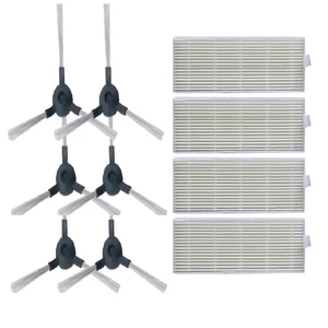 Vacuum Cleaner Side Brushes Filters for Eziclean Power Animal Robot Laveur Aqua Vacuum Cleaner Accessories Parts Replacement