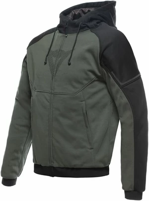 Dainese Daemon-X Safety Hoodie Full Zip Green/Black 54 Capucha