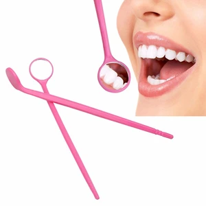 1Pcs Colorful Dental Tooth Mirror Cute Cheap Produtos Dentist Tools Dental Mouth Looking Glass Teeth Whitening Clean Oral Tool