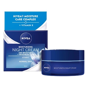 NIVEA Aqua Effect Regenerační noční krém pro normální až smíšenou pleť 50 ml