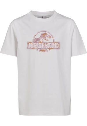 Jurassic World Logo T-shirt for kids white