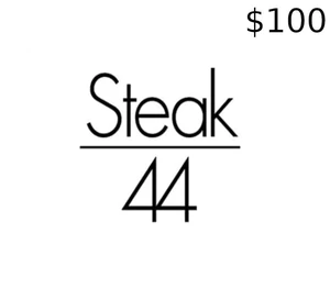 Steak 44 $100 Gift Card US