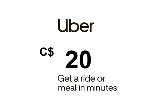 Uber C$20 CA Gift Card