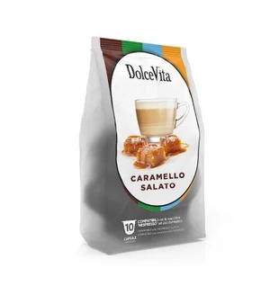 Dolce Vita CARAMELLO SALATO (SLANÝ KARAMEL) - 10 kapsúl pre Nespresso kávovary