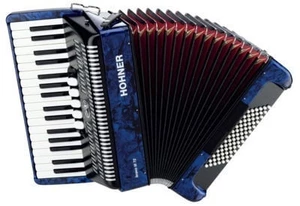 Hohner Bravo III 72 Dark Blue Accordéon à touches