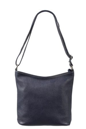 Malá kožená crossbody kabelka Ebe Blu