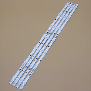 645mm TV LED Light Bars For Samsung UE32H5505AK UE32H5570AS UE32H5570SS UE32H6200AK Backlight Strip Kit 7 LED Lamps Lens 4 Bands