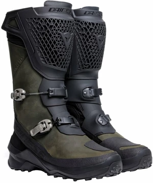 Dainese Seeker Gore-Tex® Boots Black/Army Green 39 Bottes de moto