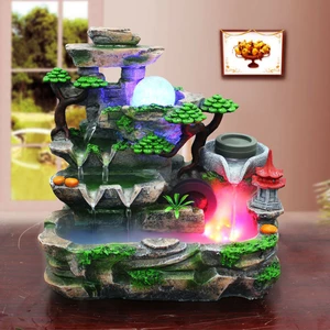 Calming Fountain Water Feature Ornament Home Decor Relaxing Soothing Indoor