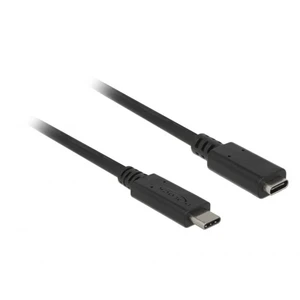 Delock #####USB-Kabel #####USB 3.2 Gen1 (USB 3.0 / USB 3.1 Gen1) #####USB-C™ Stecker, #####USB-C™ Buchse  1.50 m čierna