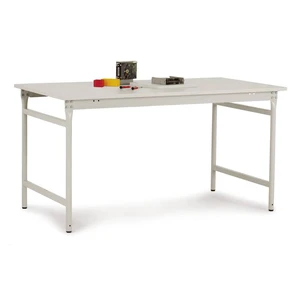 Manuflex BB3001.7016 Odkladací stolík BASIS stacionárne 750x500x780 mm, vrchný melamín RAL7016 antracit  Farba: antracit