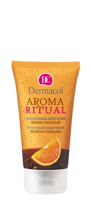 DERMACOL AROMA RITUAL Telový peeling Belgická čokoláda