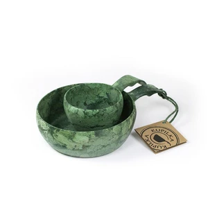 Kupilka sada KUKSA 210 ml + MISKA 550 ml - Conifer (GREEN)