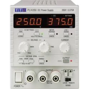 Laboratorní zdroj s nastavitelným napětím Aim TTi PLH250, 0 - 250 V, 0 - 0.375 A, 94 W, Počet výstupů: 1 x