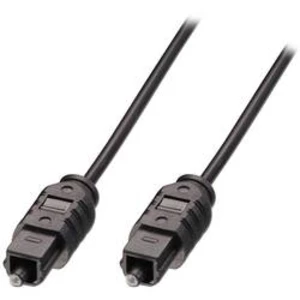 Toslink digitální audio kabel LINDY 35210, [1x Toslink zástrčka (ODT) - 1x Toslink zástrčka (ODT)], 0.50 m, černá