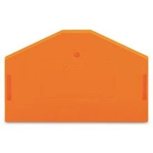 Koncová a oddělovací deska, WAGO 281-313, 61 mm x 2.5 mm x 37 mm , 100 ks