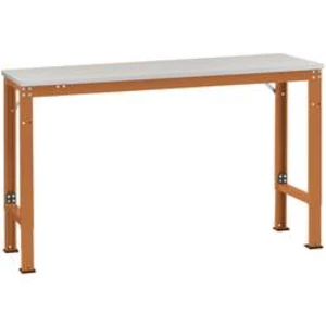Manuflex AU8019.2001 Pracovní Přístavný stůl univerzální speciální s PVC dekorační deska, Šxhxv = 1000 x 800 x 722-1022 mm