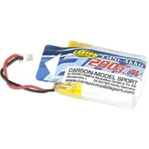 Akupack Li-Pol (modelářství) Carson Modellsport 608165, 3.7 V, 200 mAh