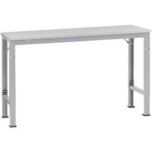 Manuflex AU8094.9006 Pracovní Přístavný stůl univerzální speciální samořeznými krytina deska, Šxhxv = 1750 x 1000 x 722-1022 mm