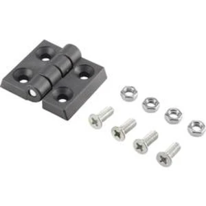 Plastový pant 53 x 44 x 8 mm Basetech N/A 53 mm 1 ks